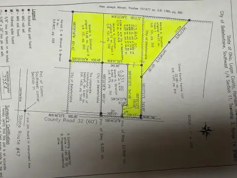 Land Near Bellefontaine, Ohio