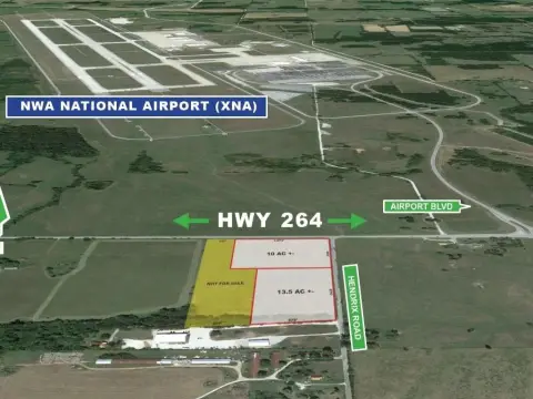 Highfill Land Near XNA Airport