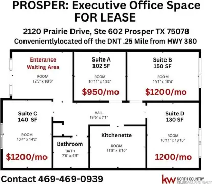 Office Space in Prosper, TX