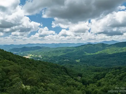 Land with Waterfall, Asheville View