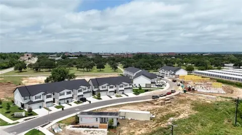 New Townhome Building Near University