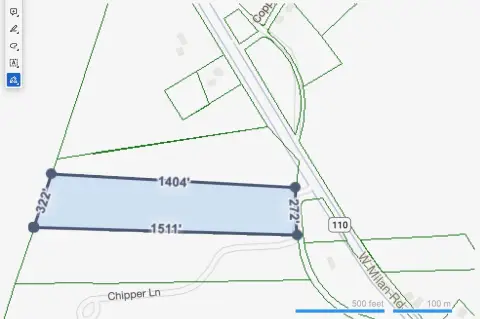 Tranquil Wooded Land in Milan