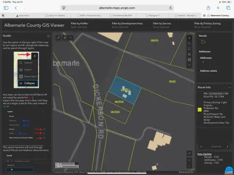 Charlottesville Commercial/Industrial Land Available