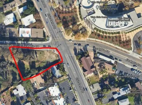 Corner Lot Near Vista Civic