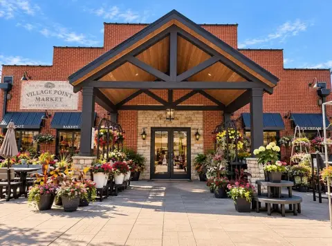 Market with Outdoor Patio