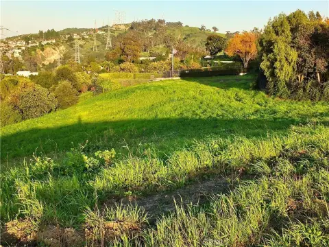 La Habra Heights Hillside Lot