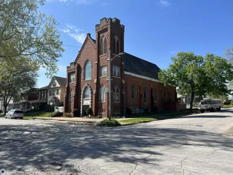 Historic Church with Stained Glass