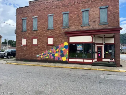 Brick Mixed-Use Building with Apartments