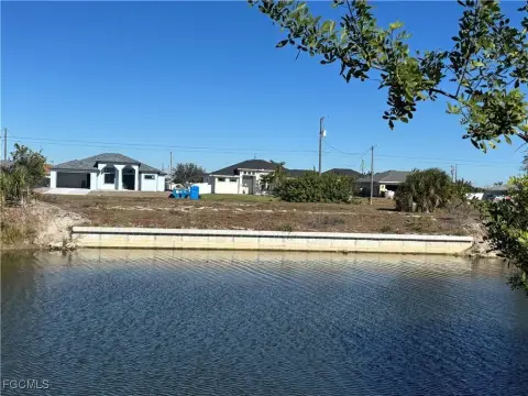 Cape Coral Land with Seawall