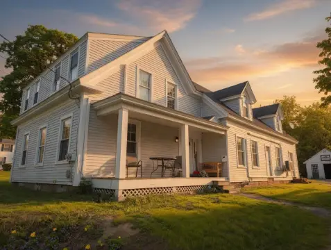 Updated Duplex in Lisbon, Maine