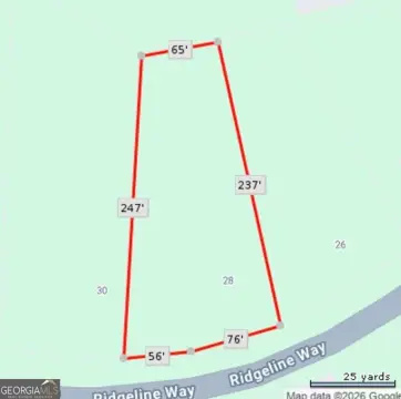 Residential Lot in Mountainbrook Community