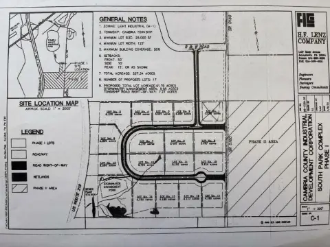 Serviced Industrial Land