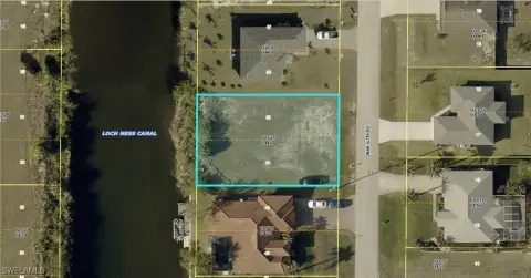 Cape Coral Canal Lot