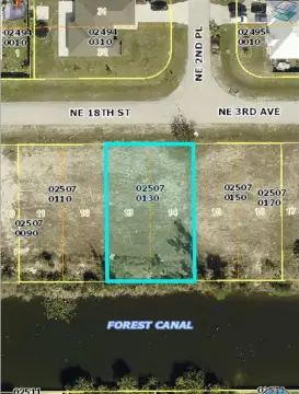 Waterfront Lot in Cape Coral