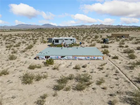 Lucerne Valley Land with Foundation