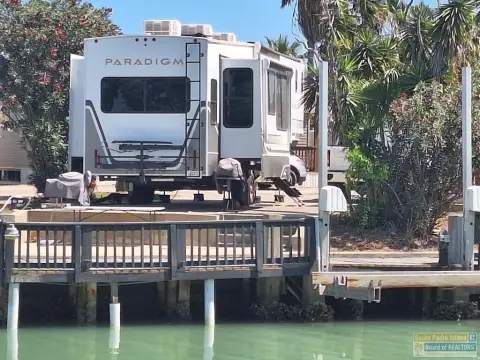 Waterfront RV Lot with Boatlift
