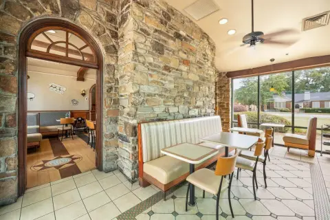 Tudor-Style Restaurant with Drive-Through