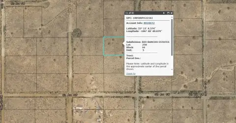 Land in Growing Rio Rancho