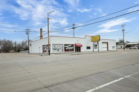 Auto Shop with Fenced Yard