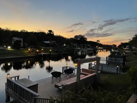 Waterfront RV Lot with Dock