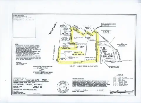 Blythe, GA Land For Sale