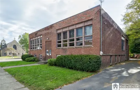 Brick School Building with Commercial Kitchen