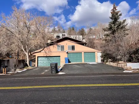 Side-by-Side Duplex with Two-Car Garages