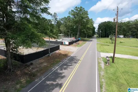 Fenced Commercial Land