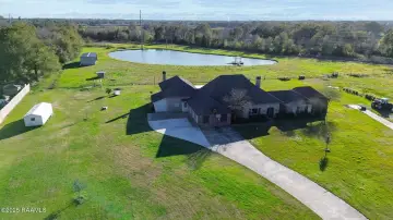 Carencro Estate with Pond and Pastures