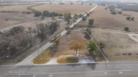 Corner Lot on High-Traffic Road