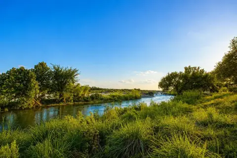 Shaded Riverfront Land