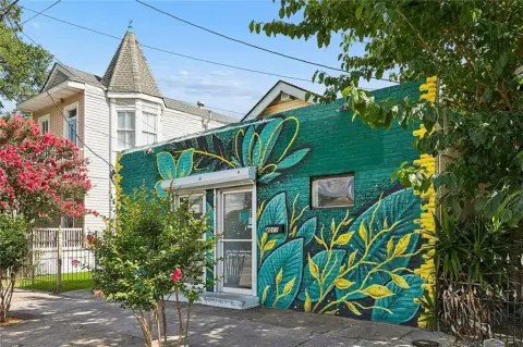 Storefront with Original Mural