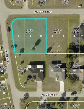 Oversized Corner Lot in Cape Coral