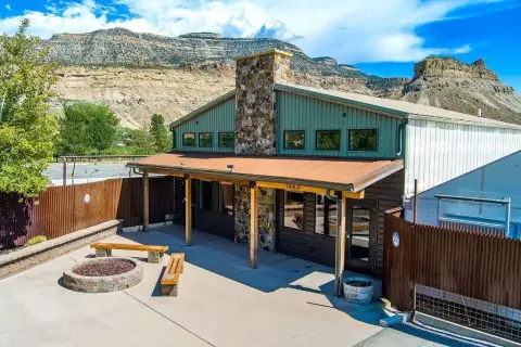 Mixed-Use Property with Stone Fireplace