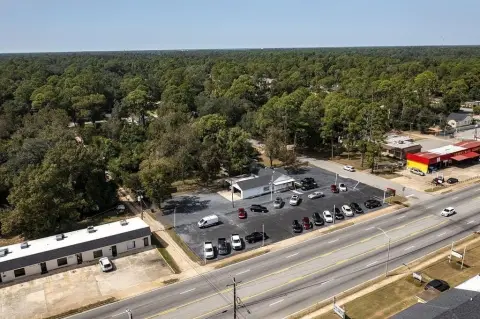 Auto Shop on Corner Lot