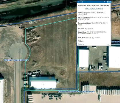 Blackfoot Commercial Property Near I-15