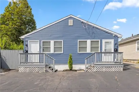 Duplex with Solar Panels