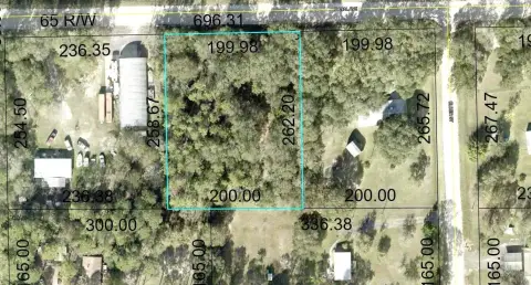 Wooded Lot in Bunnell, Florida