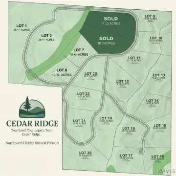 Spacious Land Near Downtown Tuscaloosa