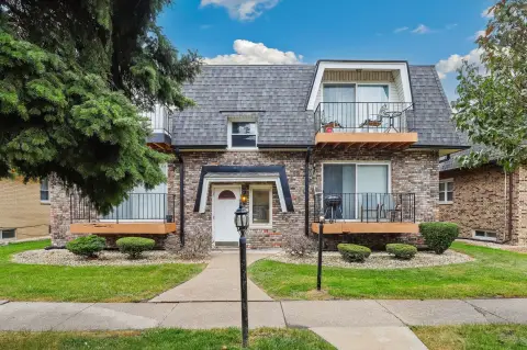 Brick Quadplex With Balconies