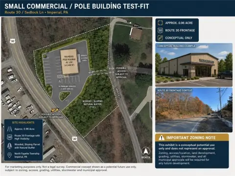 Commercial Land Along Route 30