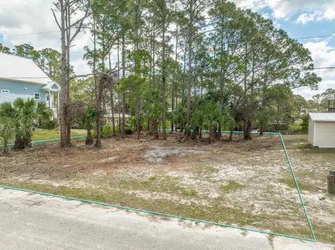 Alligator Point Canal Front Lot
