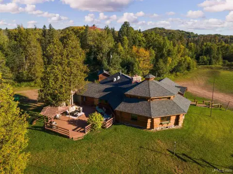 Log Home with Acreage