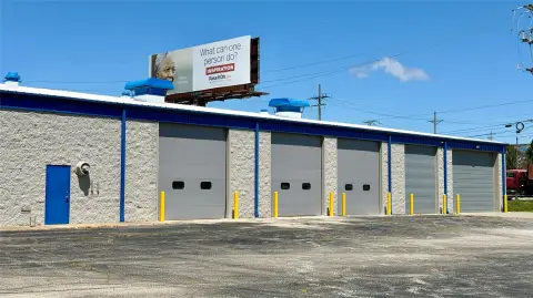 Modern Flex Building with Overhead Doors