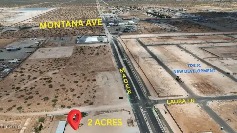 El Paso 2-Acre Corner Lot