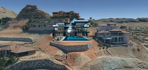 Land with Strip Views