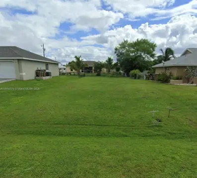Cape Coral Residential Lot For Sale