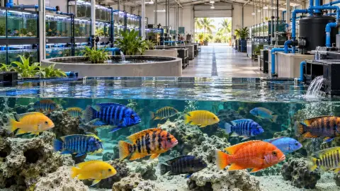 Established African Fish Farm