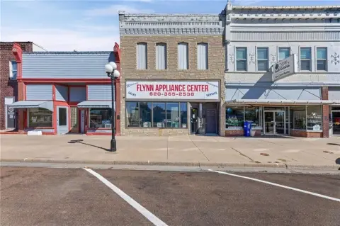 Storefront Building with Display Window