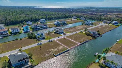 Waterfront Lot in Hernando Beach
